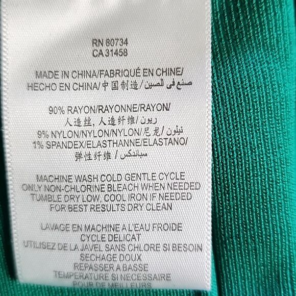 BCBGMAXAZRIA Green Bodycon Bandage Skirt Small - Picture 4 of 4